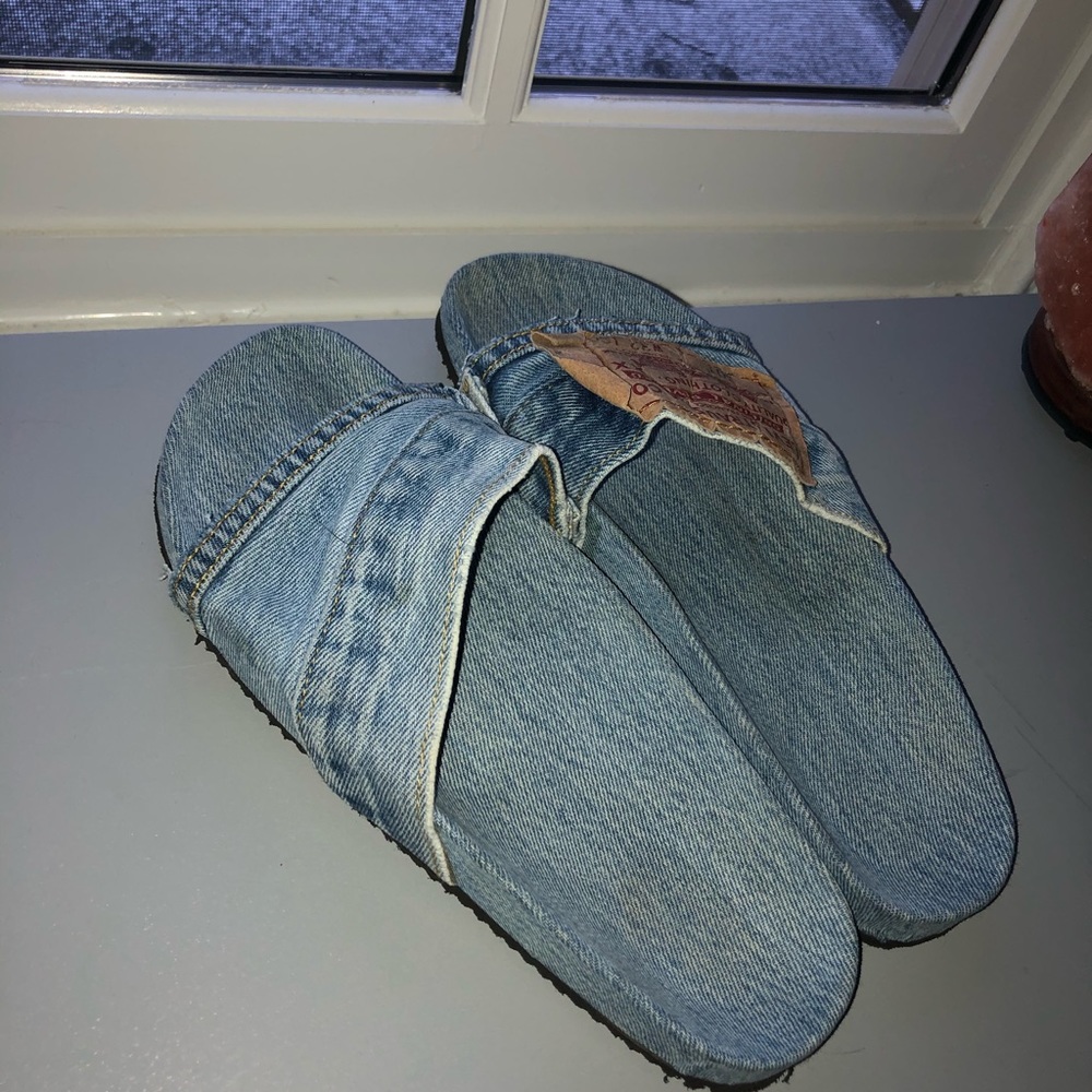 OG O-Mighty Denim Slides - Light Wash - Picture 4 of 4
